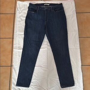 Levi's Blue Skinny Jeans Sleek Fit 38
